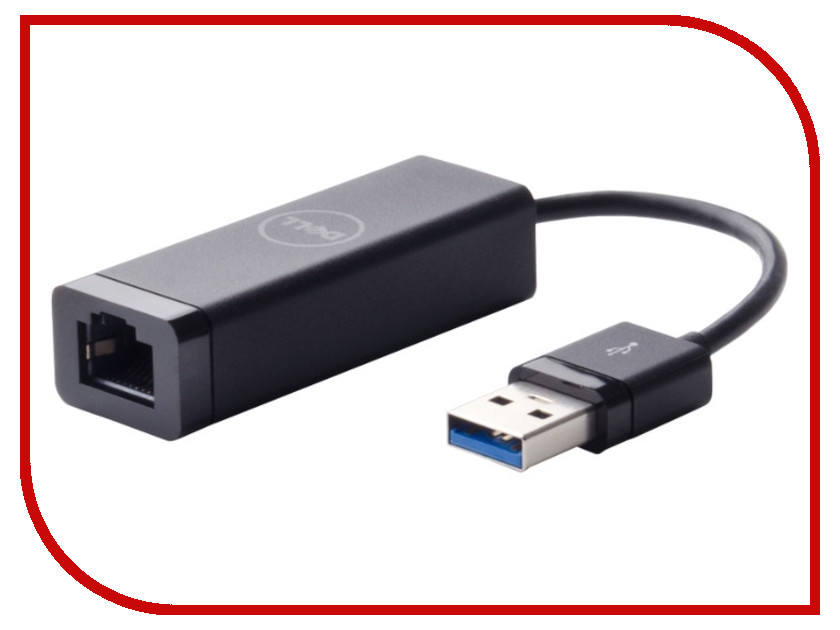 

Аксессуар Dell USB 3.0 to Ethernet Adapter 470-ABBT, 470-ABBT