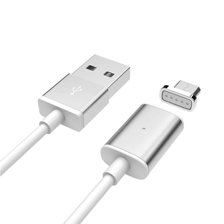 

Аксессуар Activ USB - Micro Magnetic 100cm Silver 58471, 58471