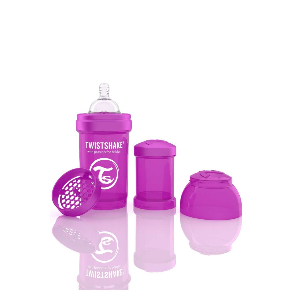 Бутылочка Twistshake 180ml Purple 780005