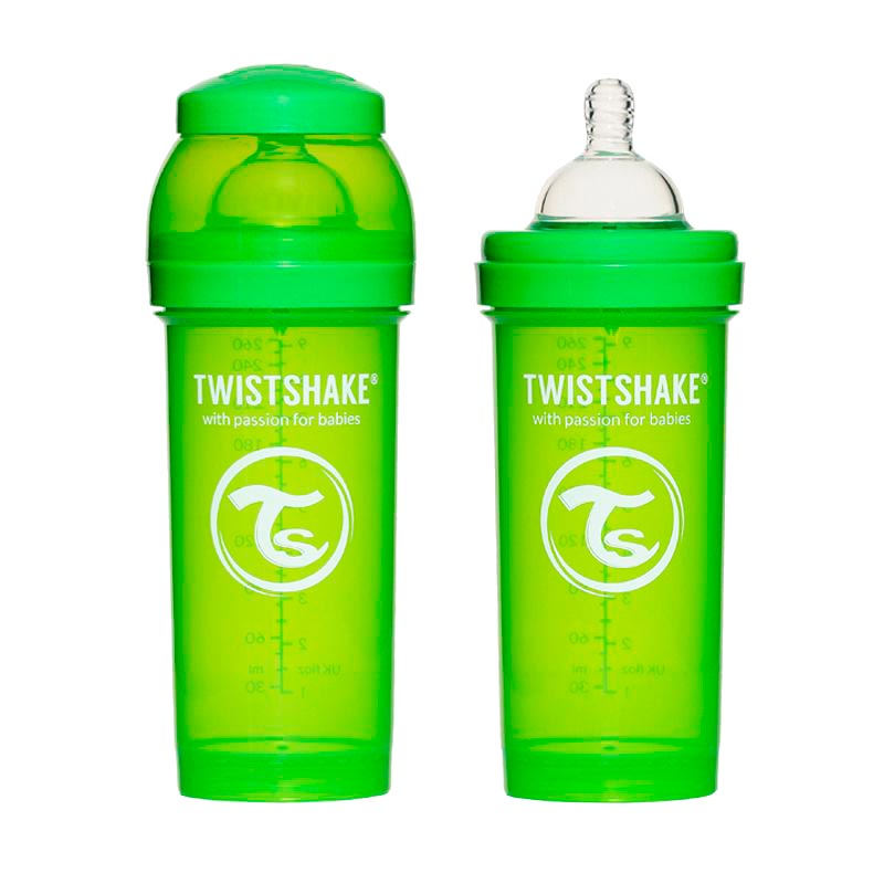 Бутылочка Twistshake 260ml Green 780010