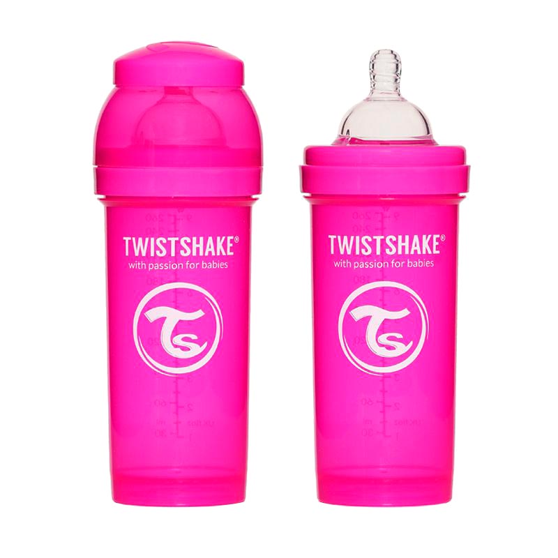 Бутылочка Twistshake 260ml Pink 780007