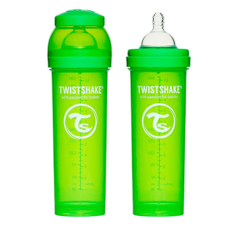 Бутылочка Twistshake 330ml Green 780016