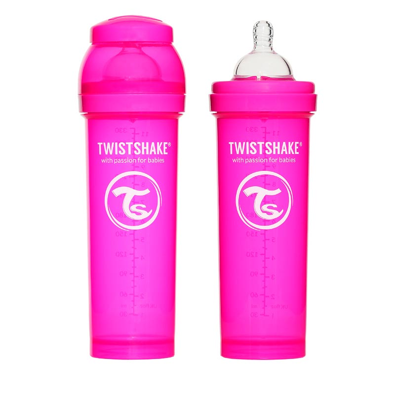 Бутылочка Twistshake 330ml Pink 780013