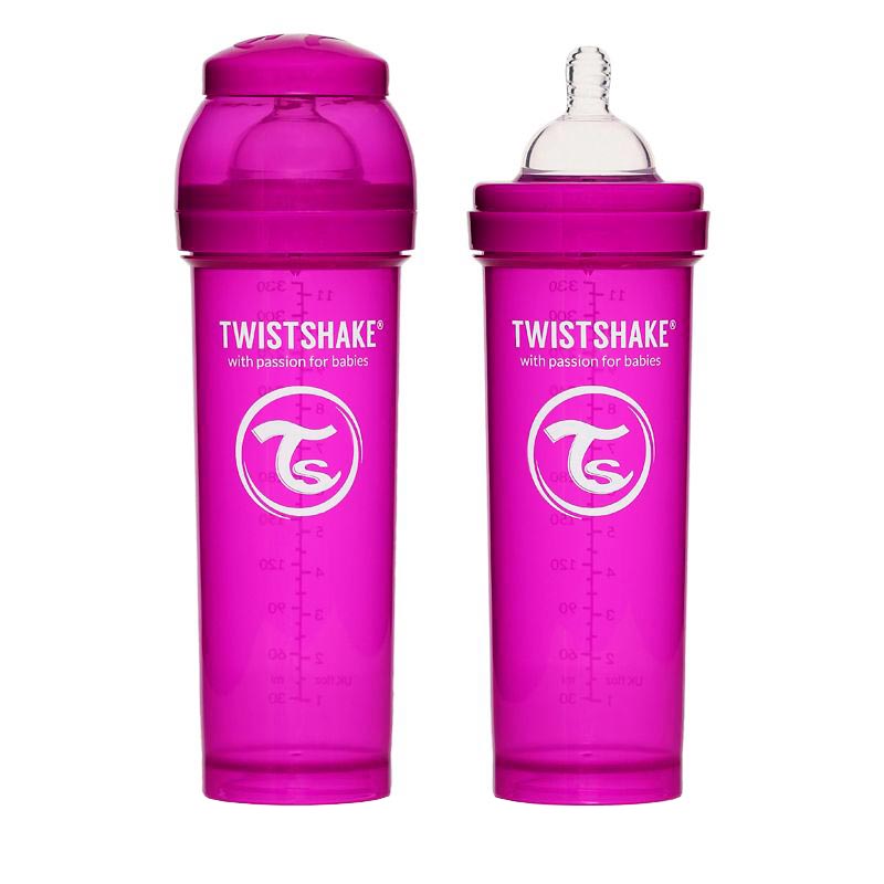 Бутылочка Twistshake 330ml Purple 780017