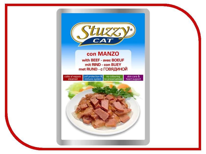 

Корм Stuzzy Cat Говядина 100g для кошек 132.C2402