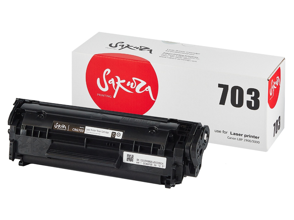 Картридж Sakura Black для Canon LBP 2900/3000 весы sakura sa 6073bk black