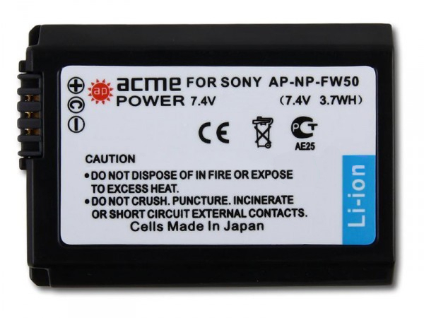 Аккумулятор AcmePower AP-NP-FW50 для Sony