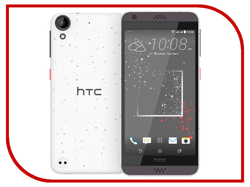 фото Сотовый телефон HTC Desire 630 Dual Sim Sprinkle White