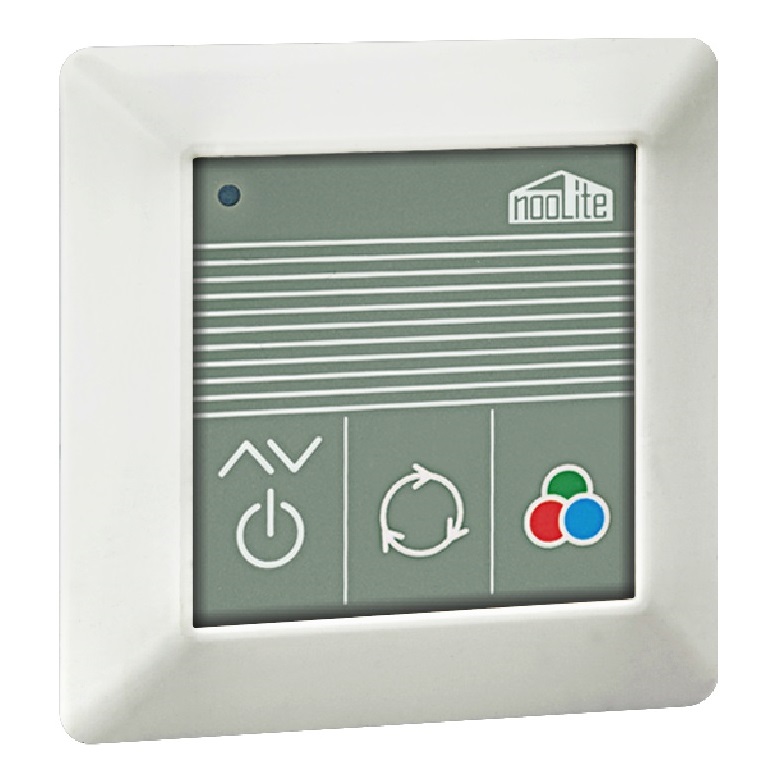 

Пульт-радиопередатчик NooLite PU-112-2 White для RGB, PU-112-2 для RGB