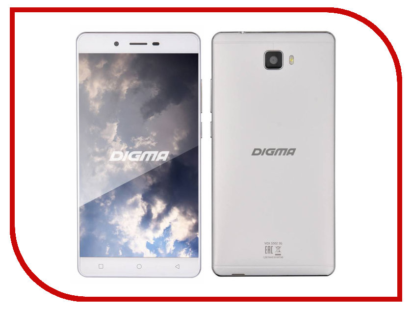 фото Сотовый телефон Digma Vox S502 3G White