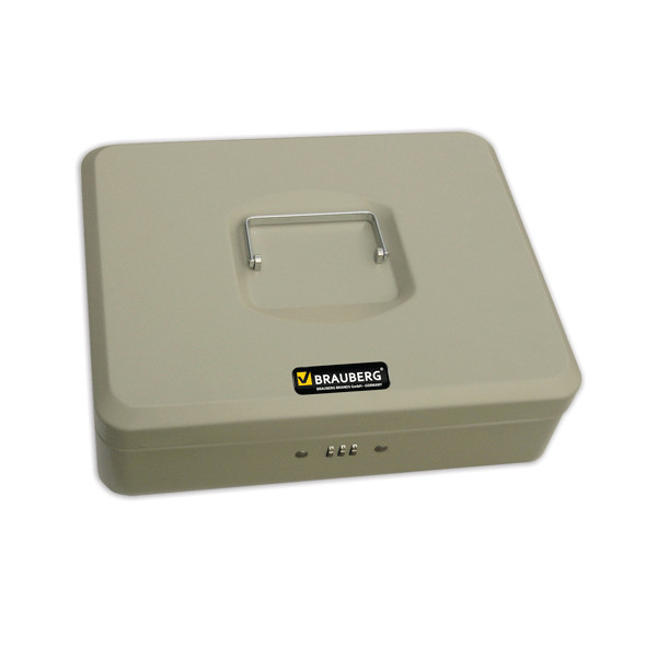 

Кэшбокс Brauberg 90x240x300mm Light Grey 290456, 290456