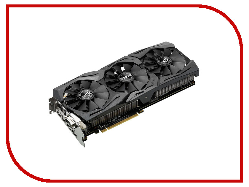 

Видеокарта ASUS GeForce GTX 1070 1531Mhz PCI-E 3.0 8192Mb 8008Mhz 256 bit DVI 2xHDMI HDCP STRIX-GTX1070-8G-GAMING, STRIX-GTX1070-8G-GAMING