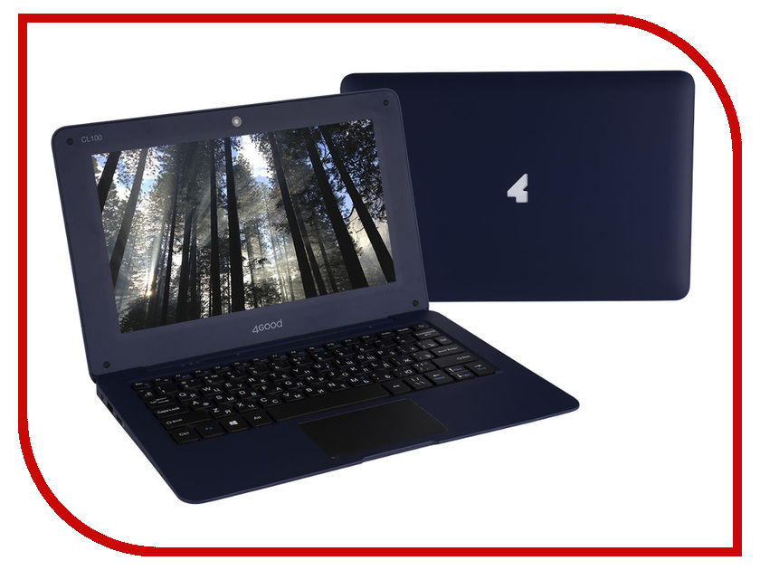фото Ноутбук 4Good CL100 (Intel Atom Z3735F 1.3 GHz/2048Mb/32Gb/Intel HD Graphics/Wi-Fi/Bluetooth/Cam/10/1024x600/Windows 10)