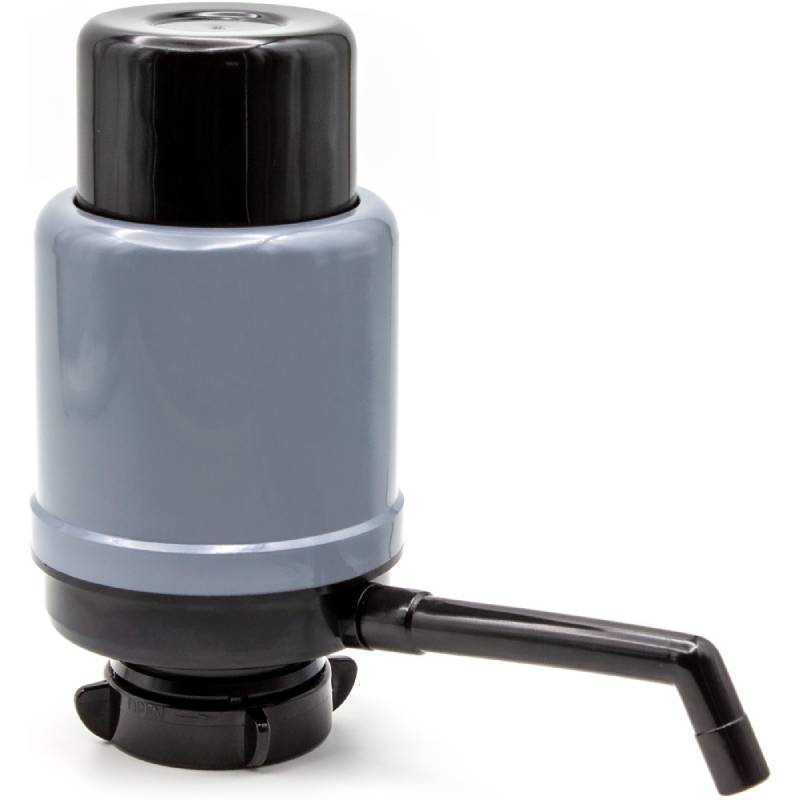 Помпа механическая Aqua Work Dolphin Eco Silver-Black ручка для переноса бутылей aqua work black