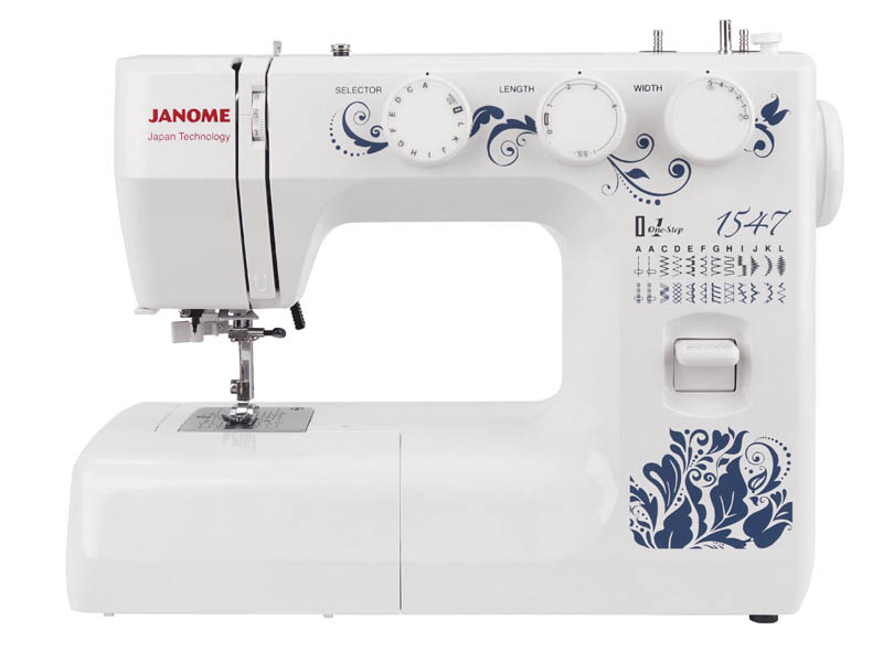 

Швейная машинка Janome 1547 White, 1547