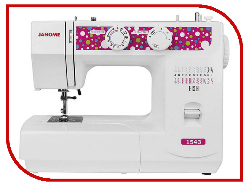 фото Швейная машинка Janome 1543