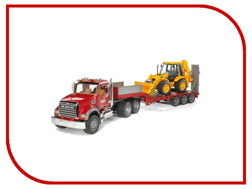 фото Игрушка Bruder MACK Granite Truck тягач 02-813