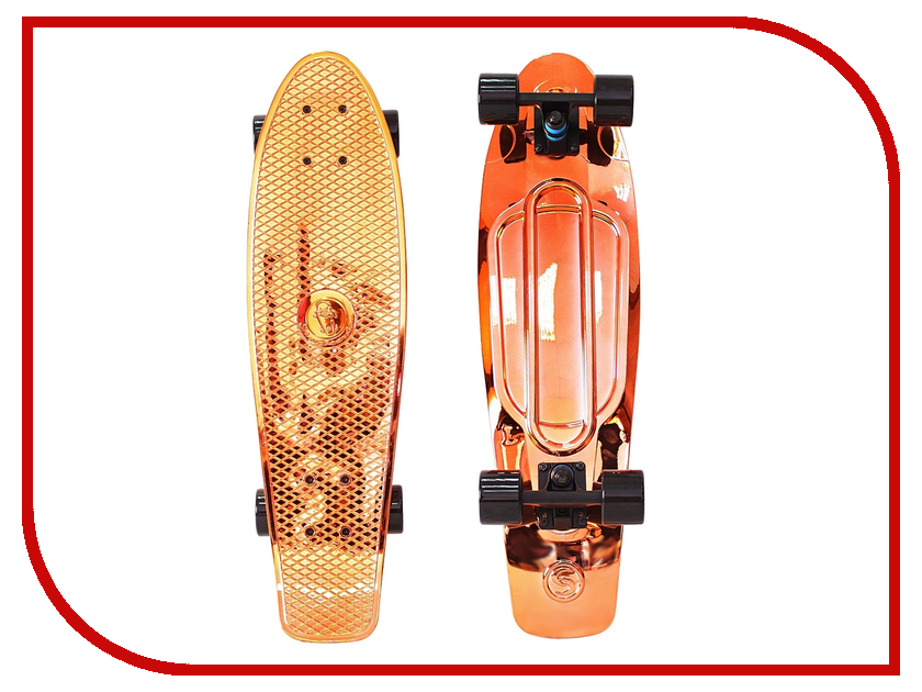 фото Скейт Y-SCOO Big Fishskateboard Metallic 27 Orange-Black 402H-O