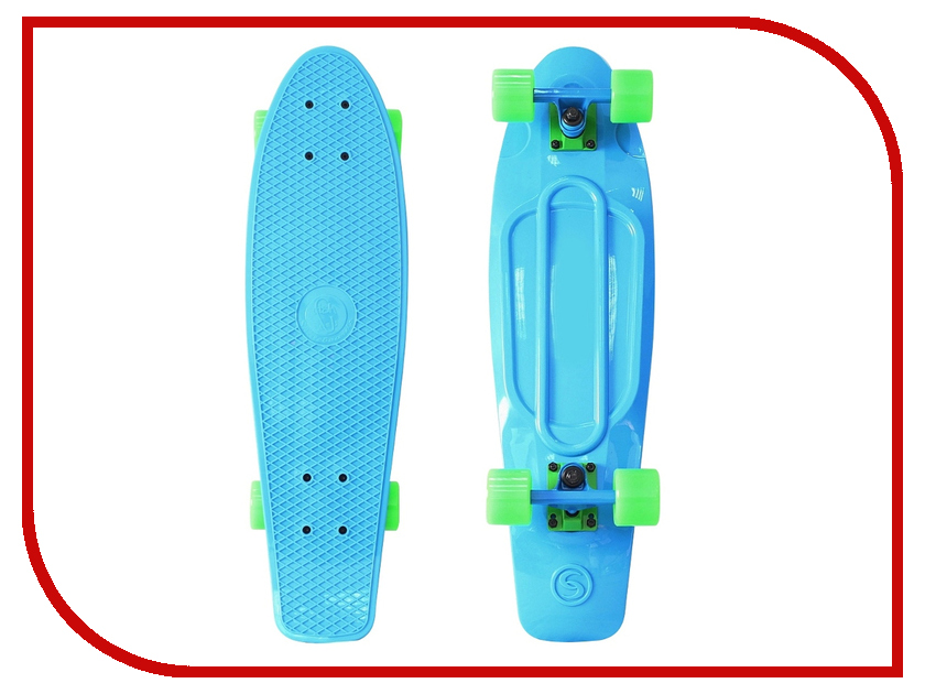 

Скейт Y-SCOO Big Fishskateboard 27 Blue-Green 402-B, Big Fishskateboard 27