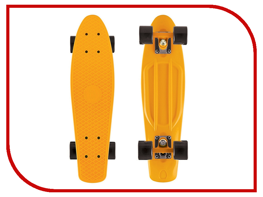 фото Скейт Y-SCOO Fishskateboard 22 Orange-Black 401-O