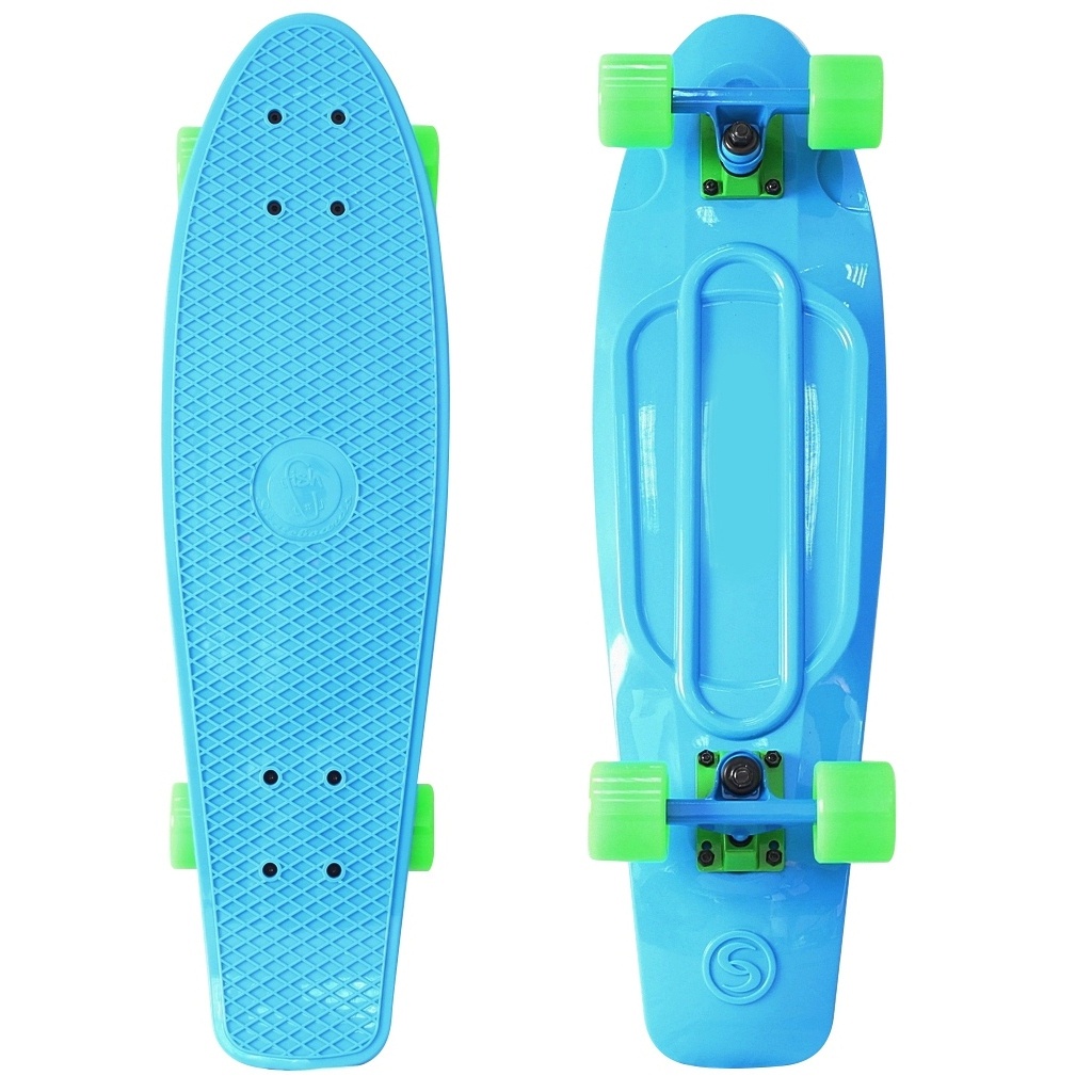 

Скейт Y-SCOO Fishskateboard 22 Blue-Green 401-B, Fishskateboard 22