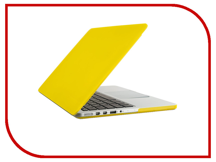 

Аксессуар Чехол-кейс 13.3-inch Activ GLASS для APPLE MacBook Air 13 Yellow 55679, 55679