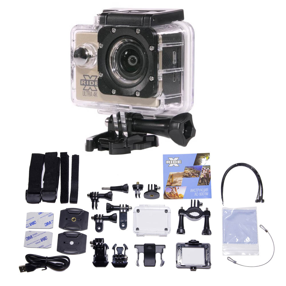 

Экшн-камера X-ride ULTRA 4K AC-9001W, AC-9001W