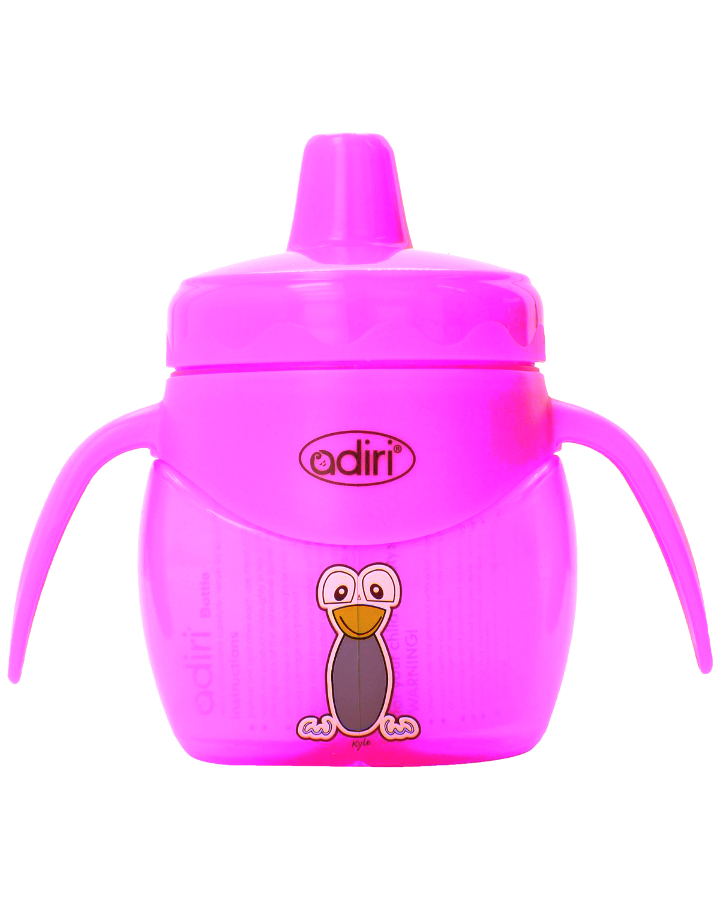 Бутылочка Adiri Penguin Jr. Trainer 200ml Pink AD009PK-2385C