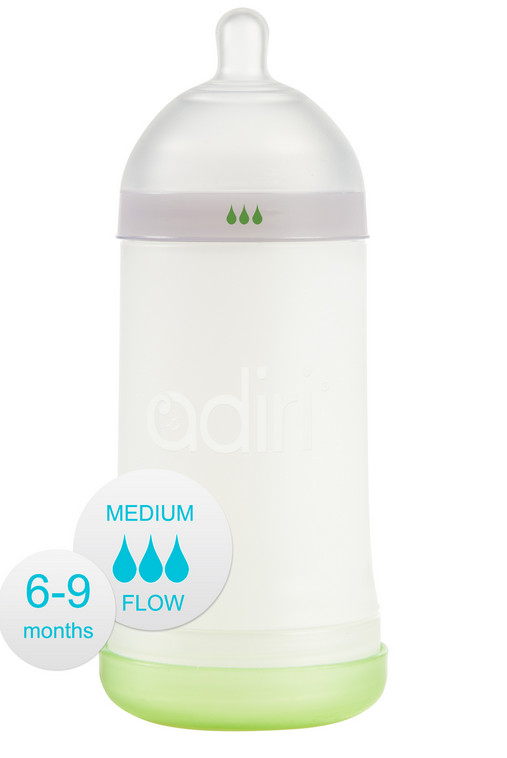 Бутылочка Adiri NxGen Medium Flow 281ml White AD002WT-001C