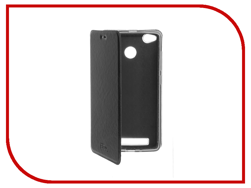 фото Аксессуар Чехол Xiaomi Redmi 3 Pro SkinBox Lux Black T-S-XR3P-003