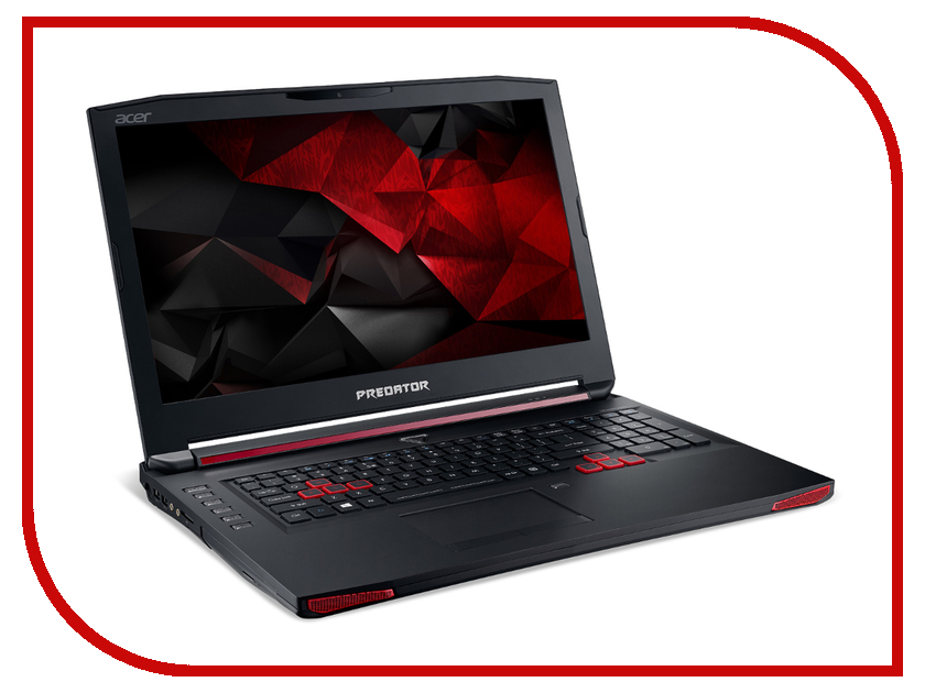 фото Ноутбук Acer Predator G9-792-52V8 NH.Q0PER.008 (Intel Core i5-6300HQ 2.3 GHz/16384Mb/1000Gb + 128Gb SSD/DVD-RW/nVidia GeForce GTX 980M 8192Mb/Wi-Fi/Cam/17.3/1920x1080/Windows 10 64-bit)