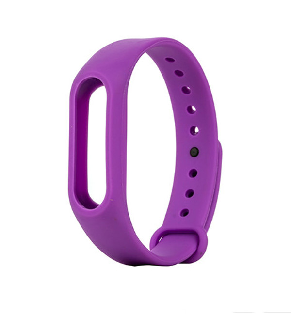 фото Aксессуар ремешок apres for xiaomi mi band 2 silicone purple