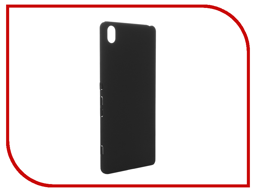 фото Аксессуар Чехол Sony Xperia XA BROSCO Black XA-4SIDE-SOFTTOUCH-BLACK