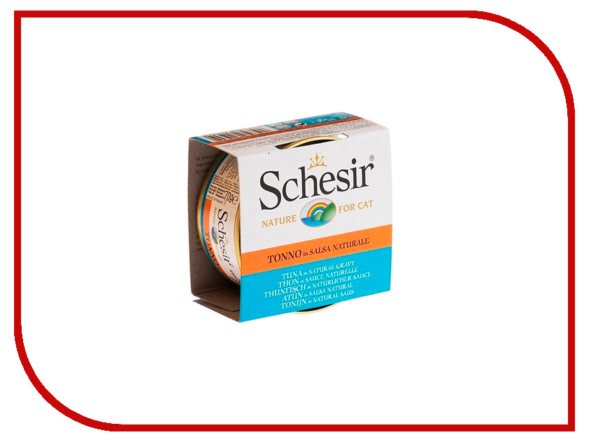 

Корм Schesir С460 Тунец 70g для кошек