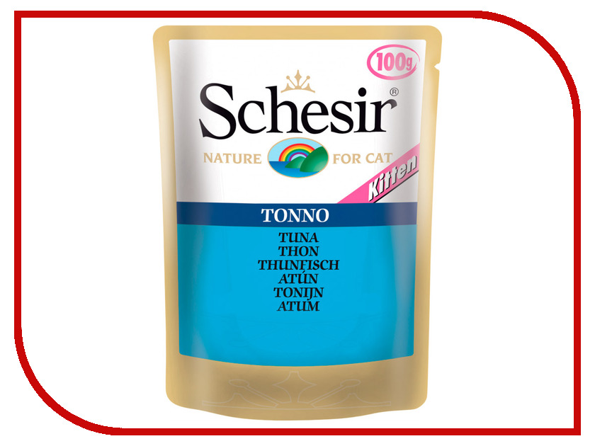 

Корм Schesir С560 Тунец 100g для кошек
