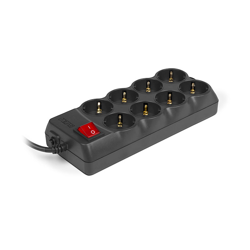 

Сетевой фильтр Sven Optima Pro 8 Sockets 3.1m Black SV-013721, Optima Pro
