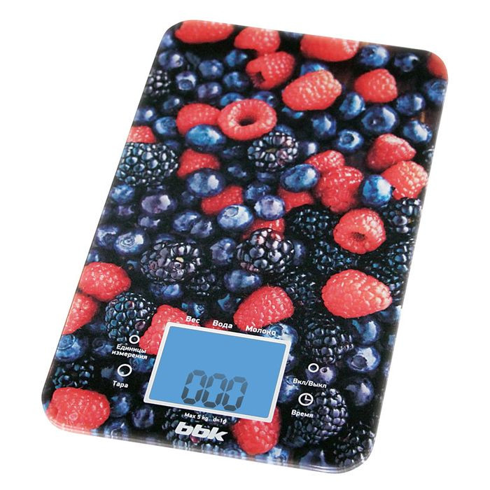 

Весы BBK KS107G Black-Red, KS107G