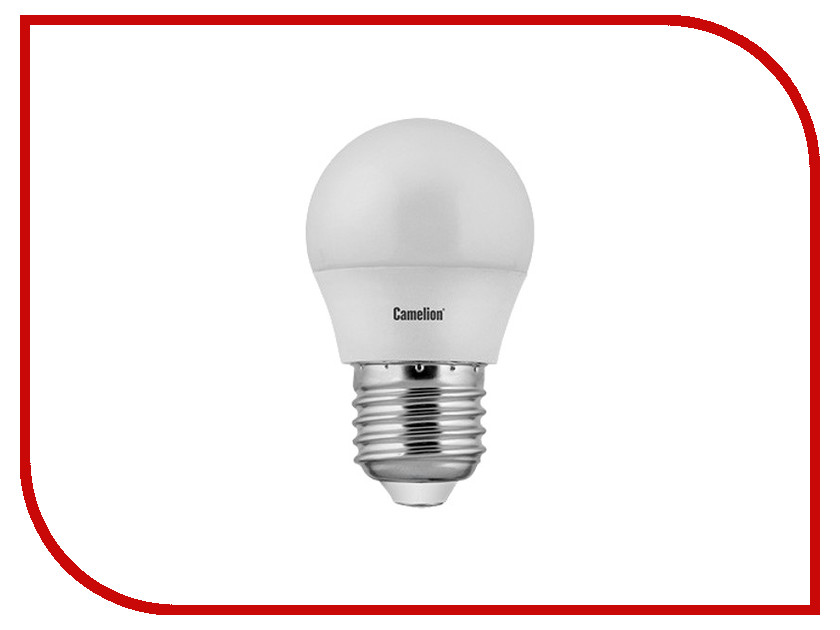 

Лампочка Camelion G45 8W 220V E27 3000K 720 Lm LED8-G45/830/E27