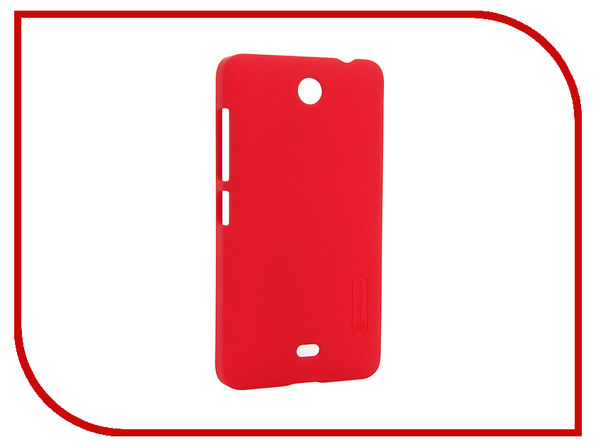 фото Аксессуар Чехол Microsoft Lumia 430 Dual Sim Nillkin Frosted Shield Red