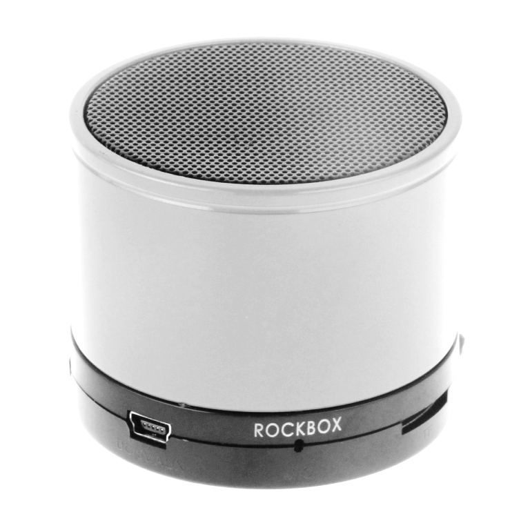 Колонка RockBox Round Glossy White 47254