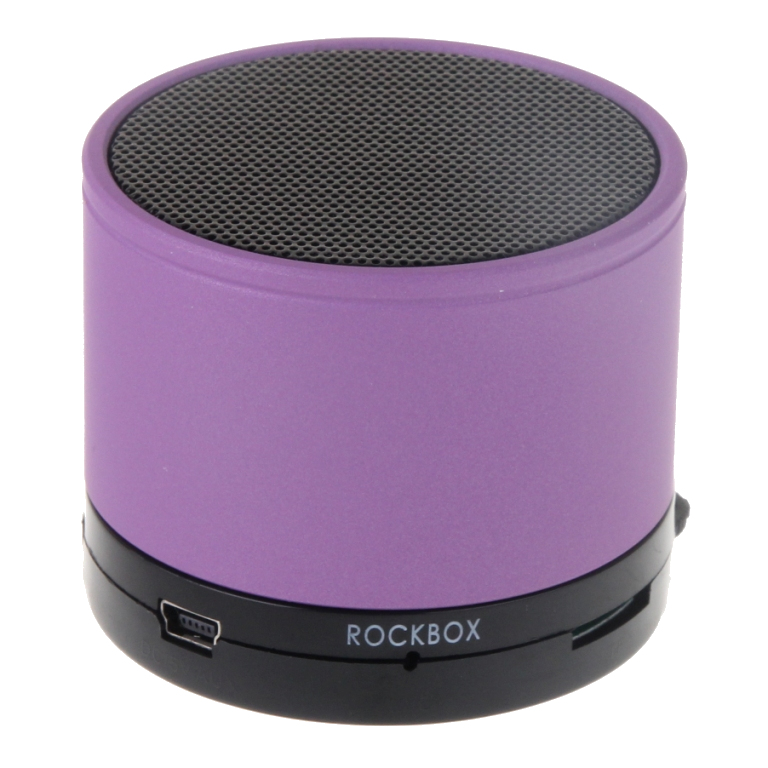 Колонка RockBox Round Frosted Purple 47243