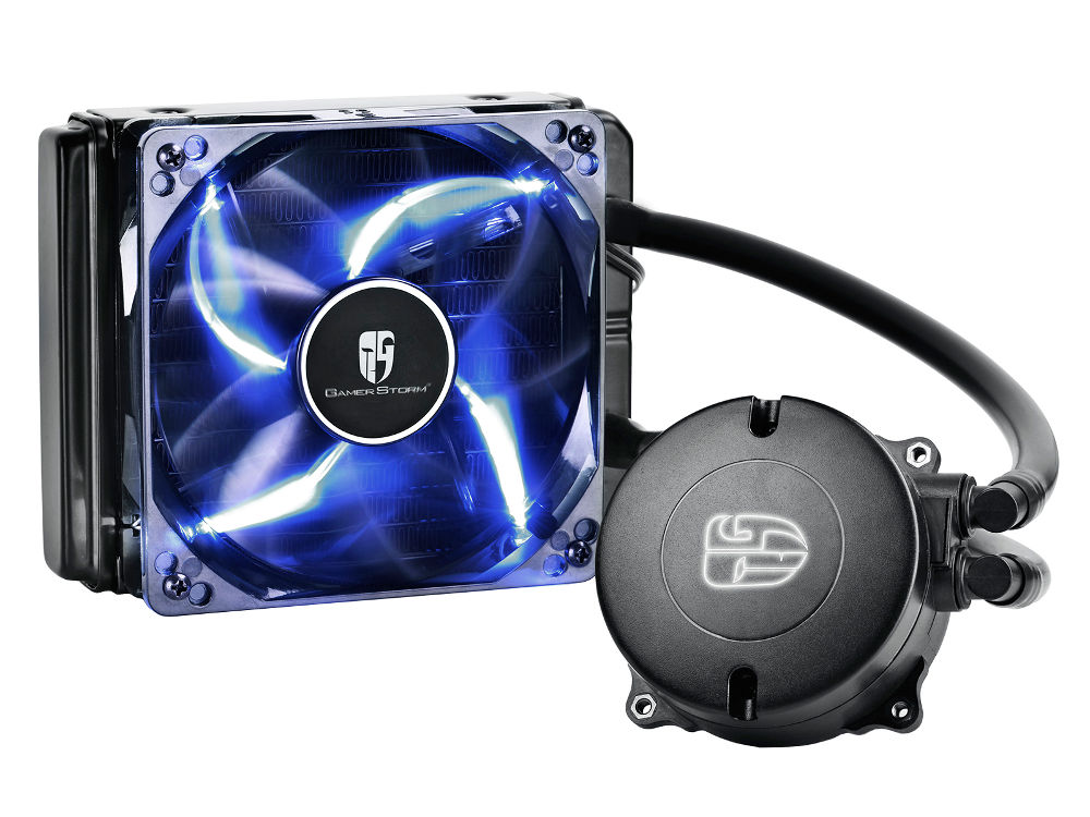 

Водяное охлаждение DeepCool Maelstrom 120T Blue (Intel LGA1150/1151/1155/1156/LGA1356/1366/LGA2011/2011-3/AMD AM2/AM2+/AM3/AM3+/FM1/FM2/FM2+), Maelstrom 120T