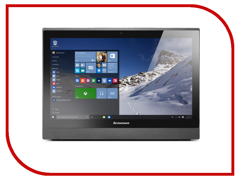 фото Моноблок Lenovo IdeaCentre S400z 10HB003MRU (Intel Core i5 6200U 2.3 GHz/4096Mb/500Gb/Intel HD 520/Ethernet/Wi-Fi/Bluetooth/21.5/1920x1080/Windows 10 Pro)