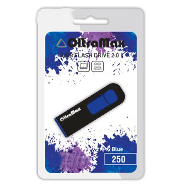 

USB Flash Drive 16Gb - OltraMax 250 Blue OM-16GB-250-Blue, 250 OM-16GB-250-Blue