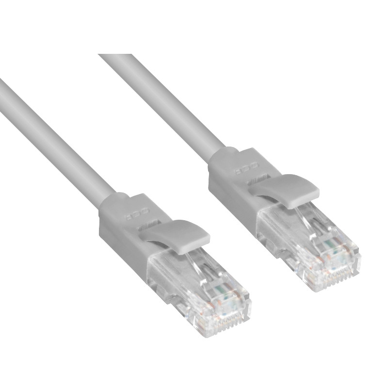 фото Сетевой кабель Greenconnect UTP 24AWG cat.5e RJ45 T568B 1.5m Grey GCR-LNC03-1.5m