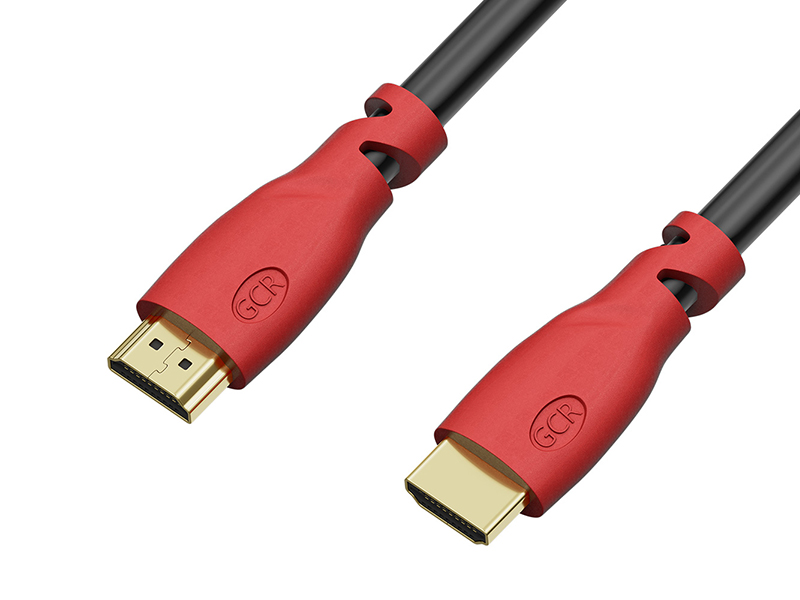 Аксессуар GCR HDMI 19M v2.0 0.5m Red GCR-HM3012-0.5m