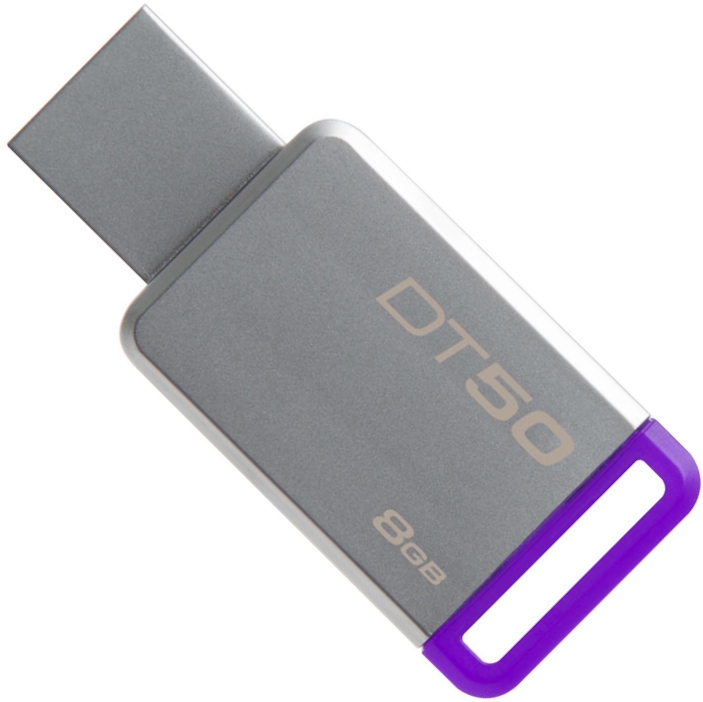 

USB Flash Drive 8Gb - Kingston DataTraveler 50 USB 3.1 DT50/8GB, DT50/8GB