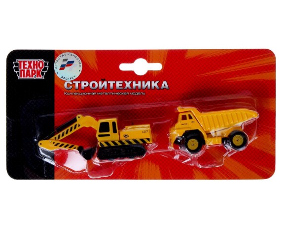 

Игрушка Технопарк Строительная техника SB-15-19-BLC, SB-15-19-BLC