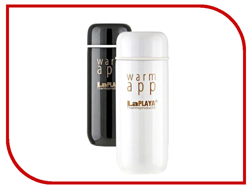 фото Термос La Playa WarmApp 200ml Black/White 2шт 560033 / 4020716000336