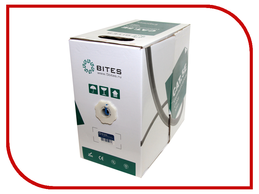 

Сетевой кабель 5bites UTP / STRANDED / 5E / CCA / PVC / 305M UT5710-305A